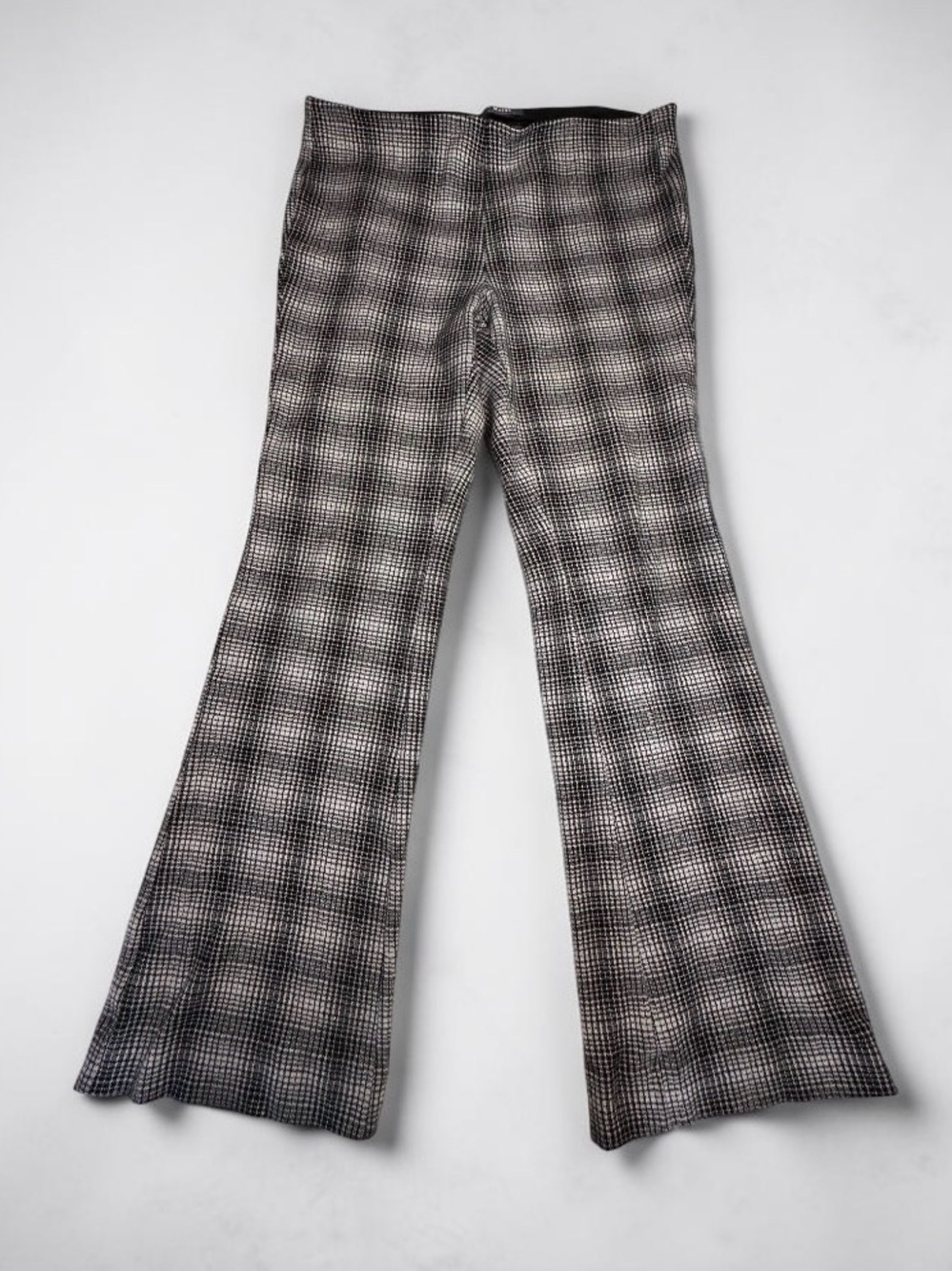 Maeve by Anthropologie Black and White Plaid Skirt